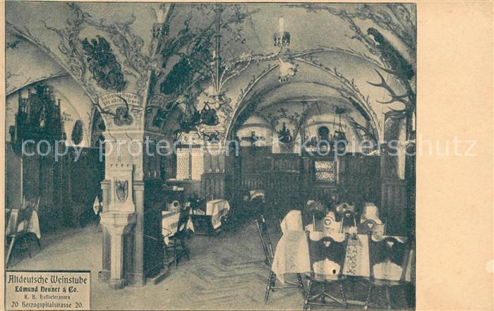 Muenchen Altdeutsche Weinstube Herzogspitalgasse