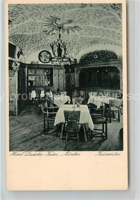 Muenchen Bayern Hotel Deutscher Kaiser Kaiserstuben