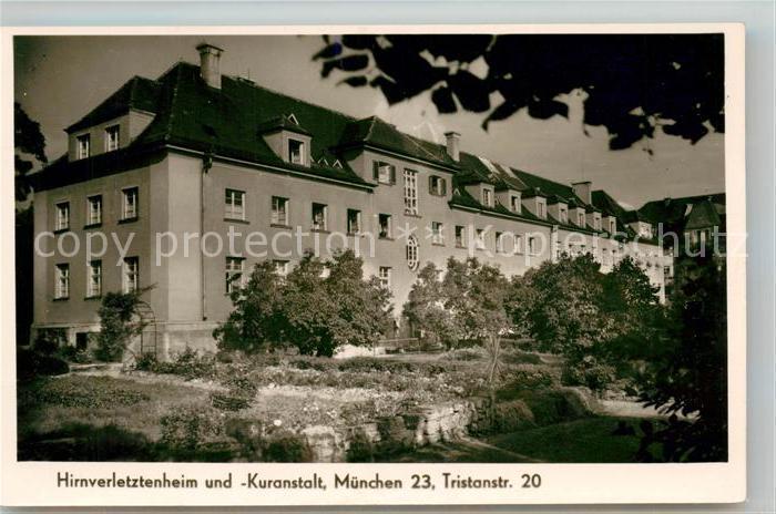 Muenchen Bayern Hirnverletztenheim Kuranstalt