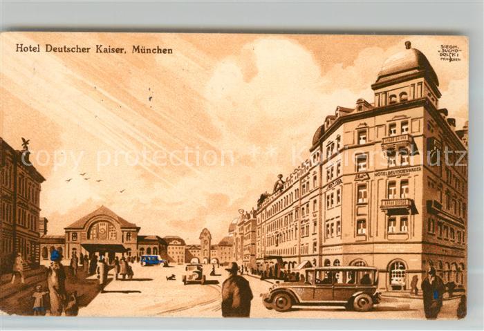 Muenchen Bayern Hotel Deutscher Kaiser NZ4