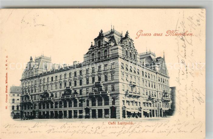Muenchen Bayern Cafe Luitpold