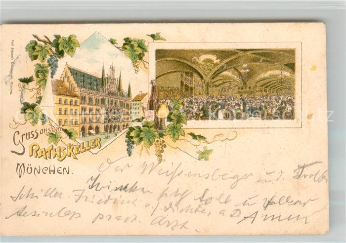 Muenchen Bayern Rathskeller