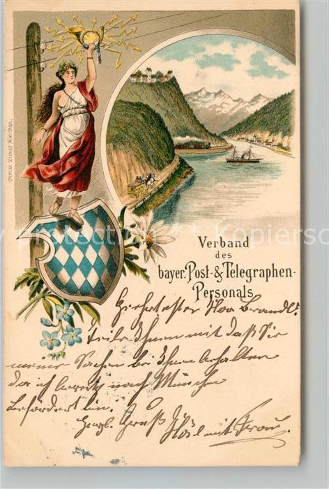 Muenchen Bayern Bayrischer Verband Post Telegrafen Personals