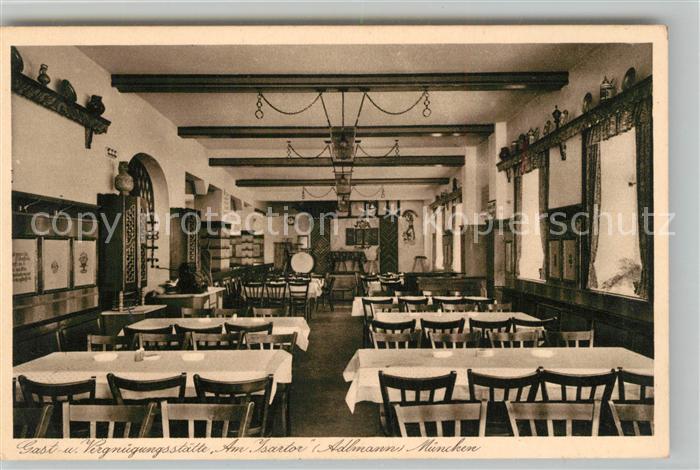 Muenchen Bayern Gasthaus Am Isartor Adlmann