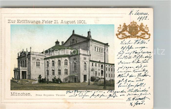 Muenchen Bayern Prinz Regenten Theater
