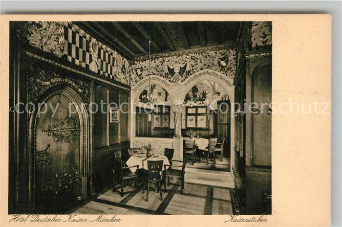 Muenchen Bayern Hotel Deutscher Kaiser Kaiserstuben