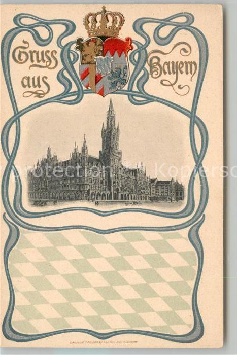 Muenchen Bayern Rathaus