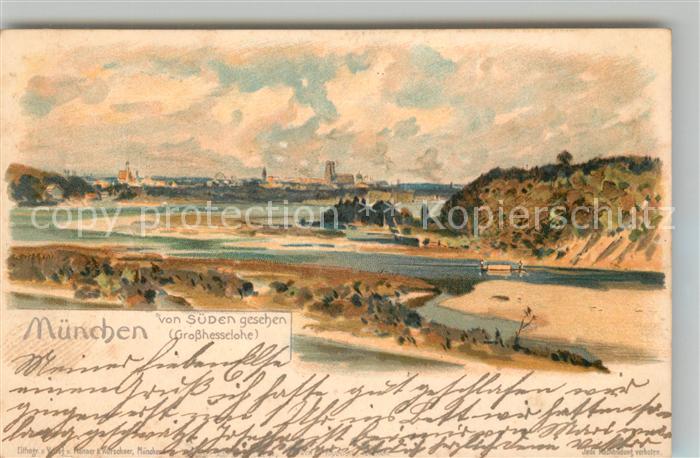 Muenchen Bayern Panorama