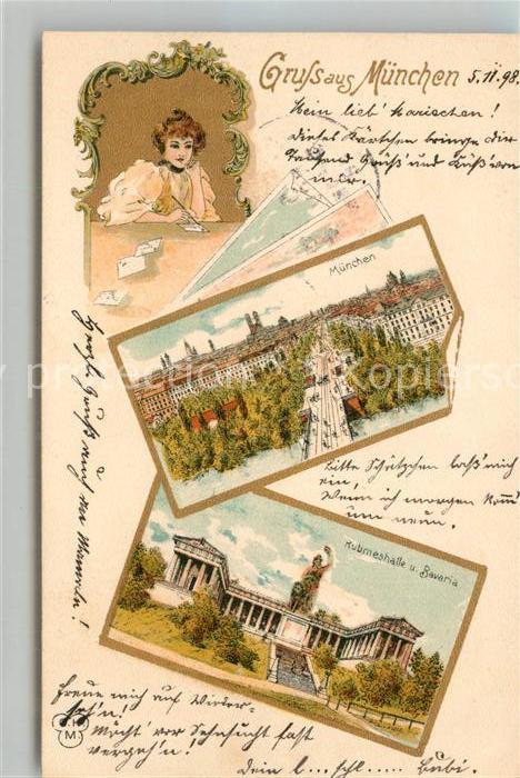 Muenchen Bayern Ruhmeshalle Bavaria