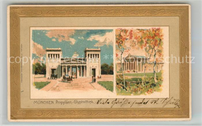 Muenchen Bayern Proplaeen Glyptothek