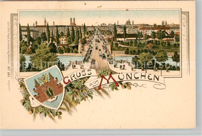 Muenchen Bayern Panorama