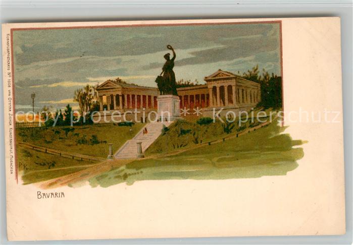 Muenchen Bayern Bavaria Ruhmeshalle