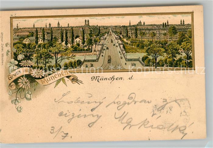 Muenchen Bayern Panorama