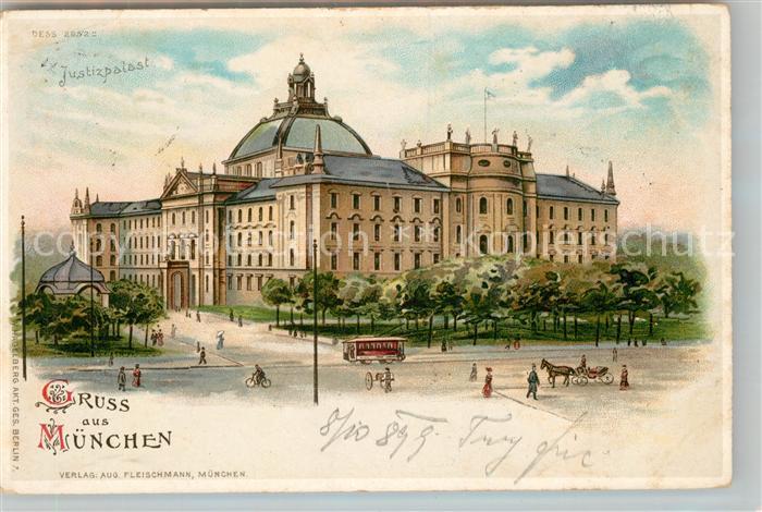 Muenchen Bayern Justizpalast