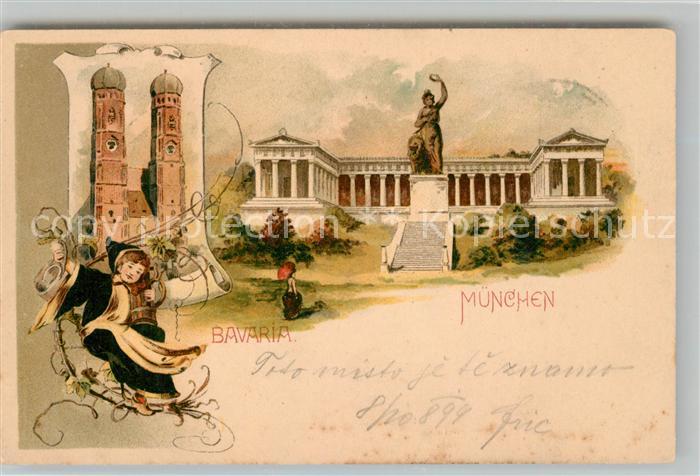 Muenchen Bayern Bavaria Ruhmeshalle