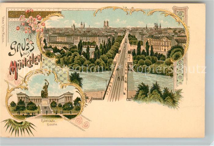 Muenchen Bayern Ruhmeshalle Bavaria