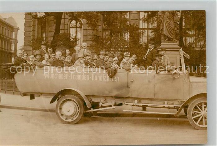 Muenchen Bayern Muenchener Fremden Rundfahrten