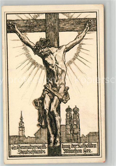 Muenchen Bayern Generalversammlung Katholiken Deutschland Christus am Kreuz