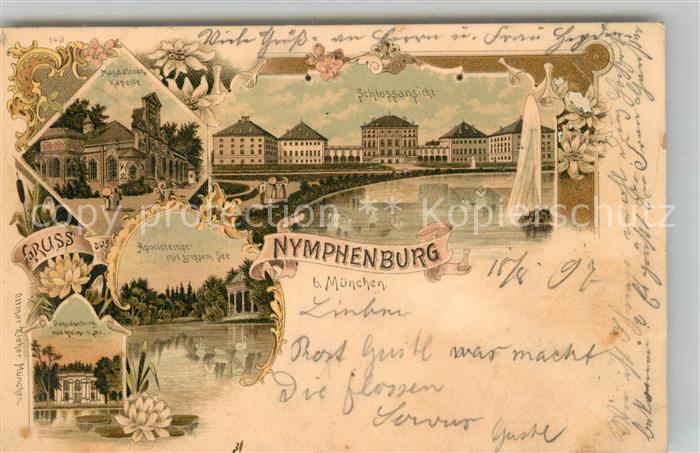 Nymphenburg Schloss Magdalenenkapelle Apollotempel