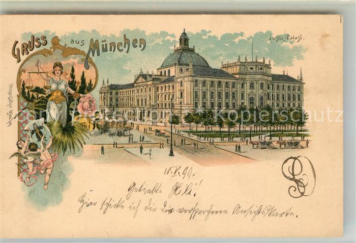 Muenchen Bayern Justizpalast