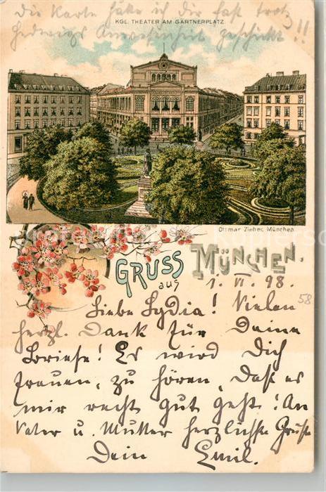 Muenchen Bayern Theater am Gaertnerplatz