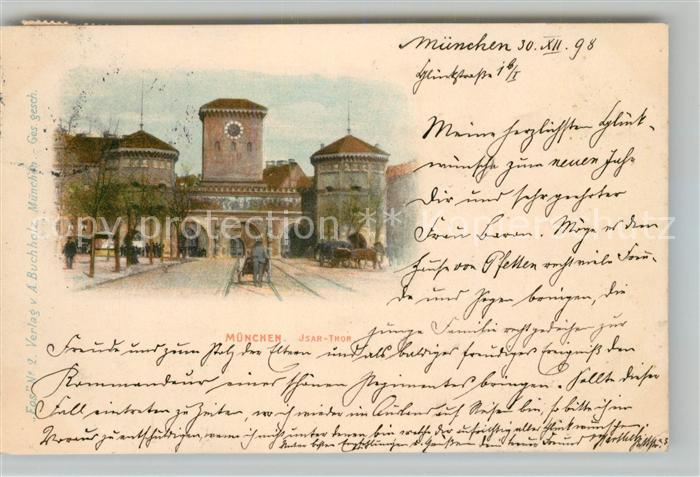 Muenchen Bayern Isartor