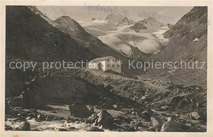 Jamtalhuette Huette Gletscher Jamspitzen