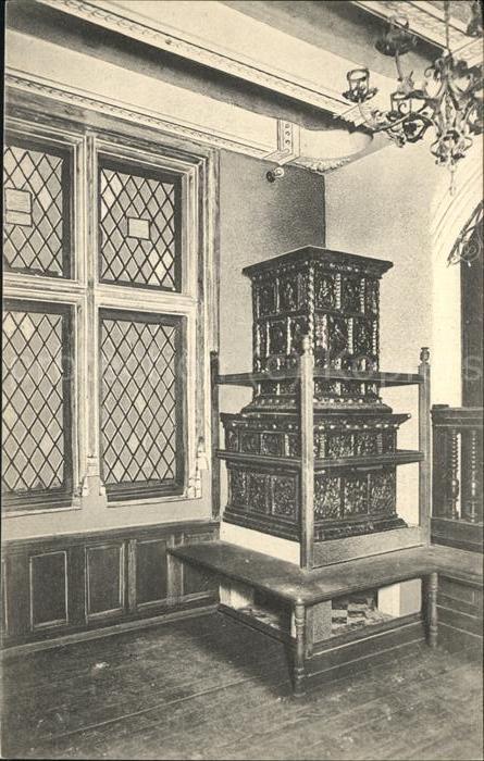 DuessELDORF  CITY Kunstgewerbe-Museum Niederrh.Renaissance-Zimmer