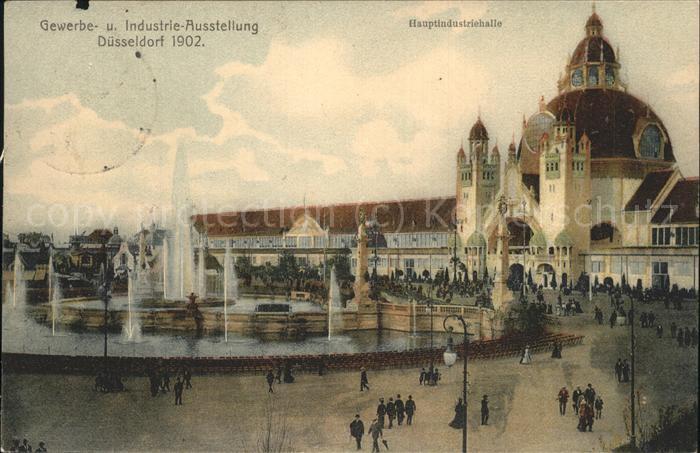 DuessELDORF  CITY Gewerbe-u.Industrieausstelung (Hauptindustriehalle)