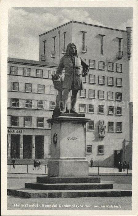 Halle Saale Händel-Denkmal