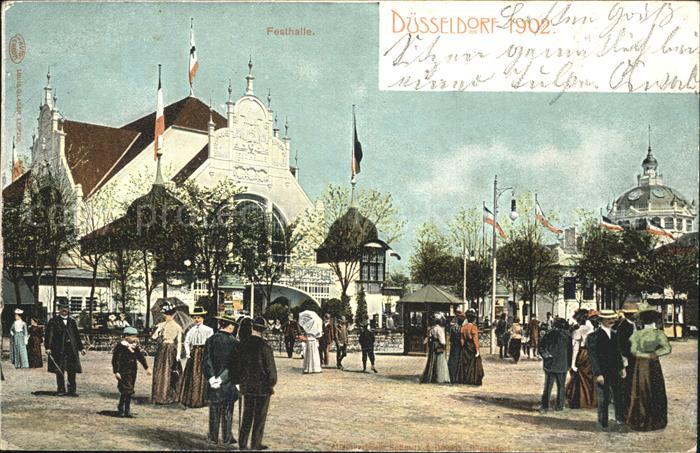 DuessELDORF  CITY Ausstellungsgelaende 1902 (Festhalle)