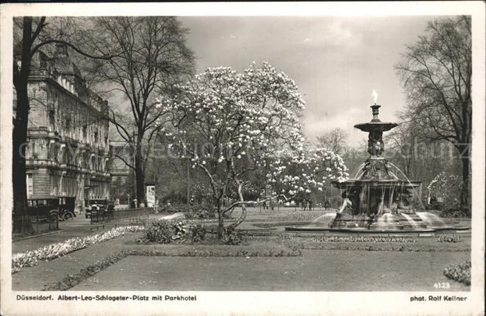 DuessELDORF  CITY Albert-Leo-Schlageter-Platz mit Parkhotel