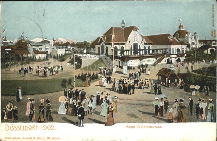 Duesseldorf Ausstellungsgelände 1902 (Haupt-Weinres