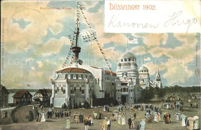 DuessELDORF CITY Ausstelung 1902 (Pavillon von Friedr.Krupp)