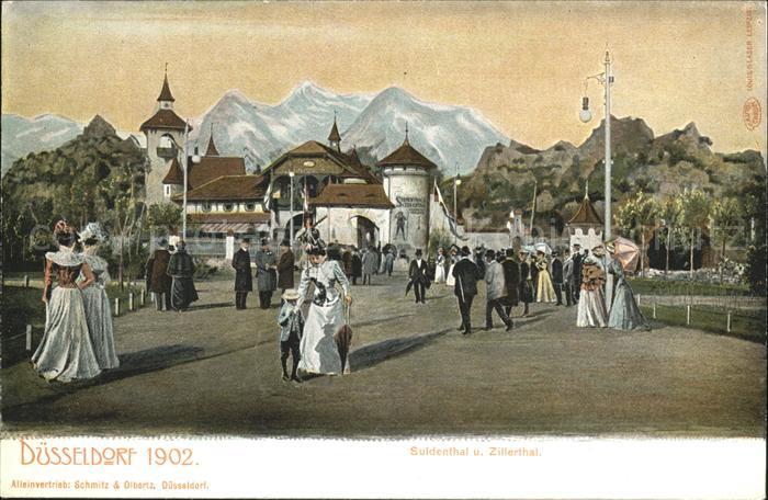 DuessELDORF CITY Ausstellung 1902 (Suldenthal u.Zillerthal)