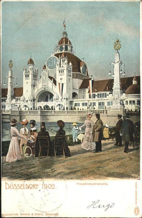 DuessELDORF CITY Ausstellung 1902 (Hauptindustriehalle)
