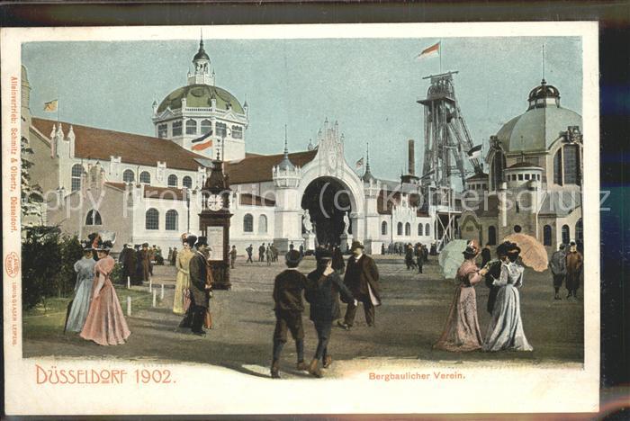 DuessELDORF CITY Ausstellung 1902 (Bergbaulicher Verein)