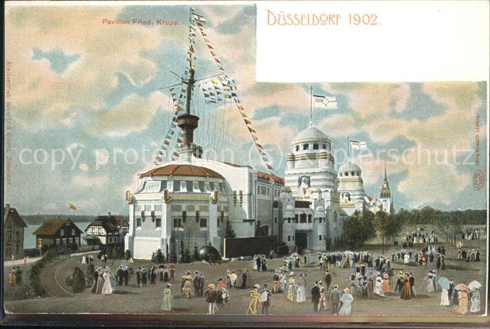 DuessELDORF CITY Ausstellung 1902 (Pavillon Friedr.Krupp)