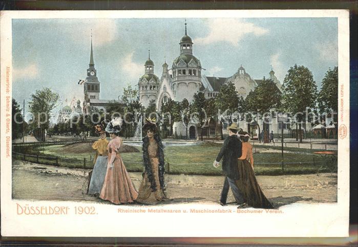 DuessELDORF CITY Ausstellung 1902 (Rhein.Metallwaren u.Maschinenfabrik-Bochumer