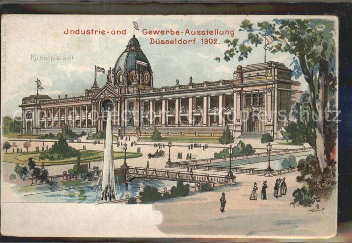 DuessELDORF  CITY Jndustrie-u.Gewerbe-Ausstellung 1902