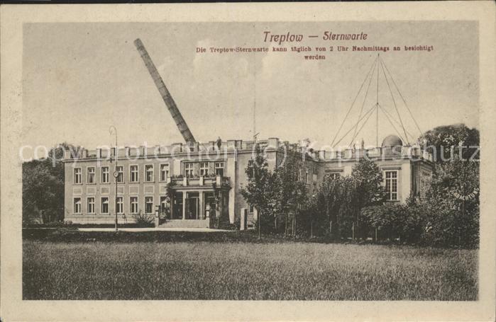 Sternwarte Urania Observatorium Treptow Fernrohr