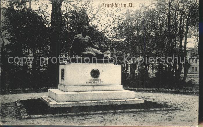 Denkmal Heinrich von Kleist