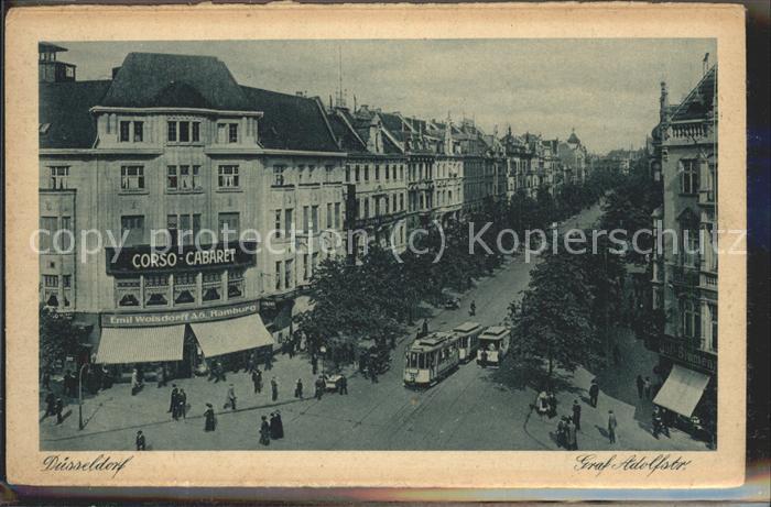 Strassenbahn Düsseldorf Graf Adolfstrasse
