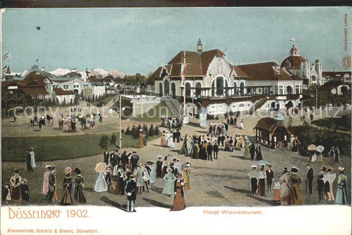 Ausstellung Industrie Gewerbe Kunst Dues Haupt-Weinrestaurant