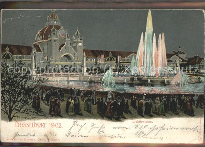 Ausstellung Industrie Gewerbe Kunst Dues Lichtfontaine