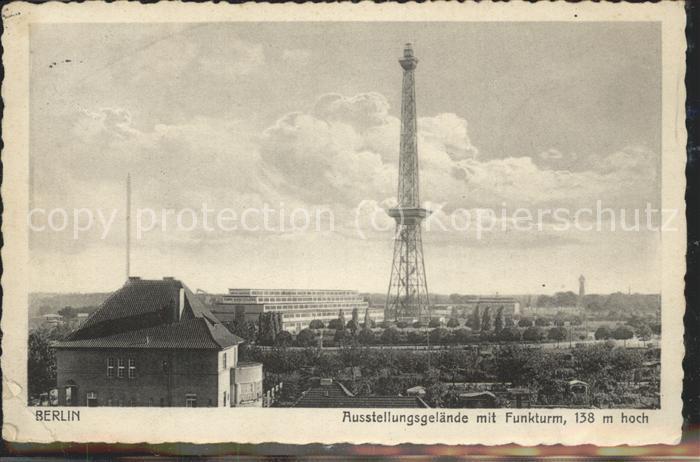 Funkturm Ausstellungsgelände Berlin