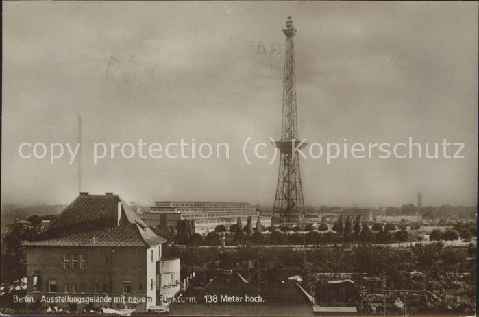 Funkturm Berlin Ausstellungsgelände