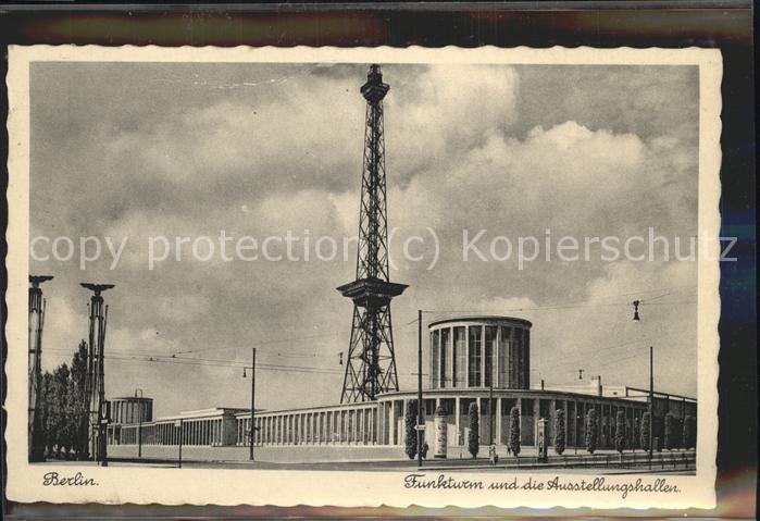 Funkturm Berlin Ausstellungshallen