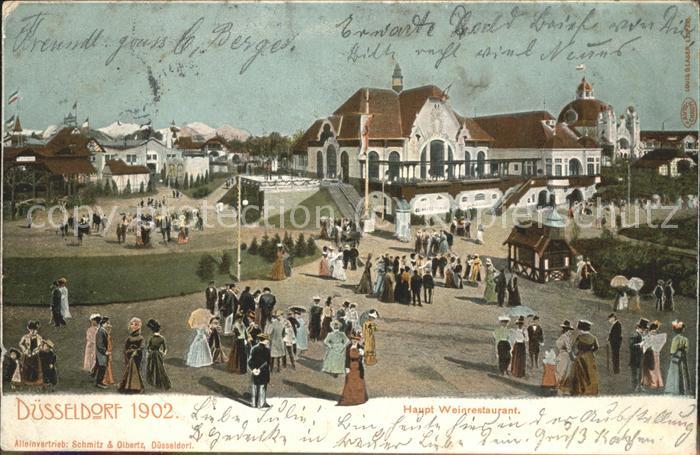 Ausstellung Industrie Gewerbe Kunst Dues Hauptweingebäude