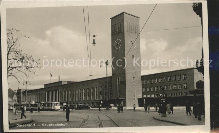 Strassenbahn Düsseldorf Hauptbahnhof